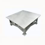 百级无尘车间不锈钢减震工作台