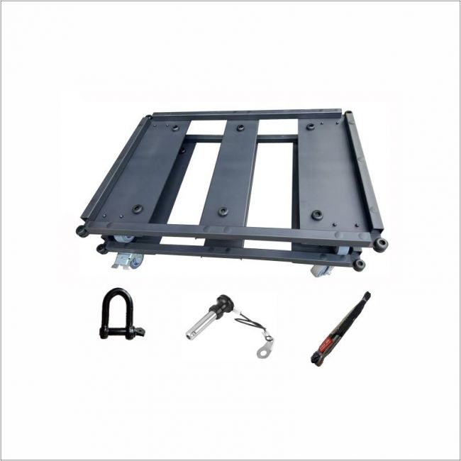 线阵音箱可拆卸车轮两用吊架